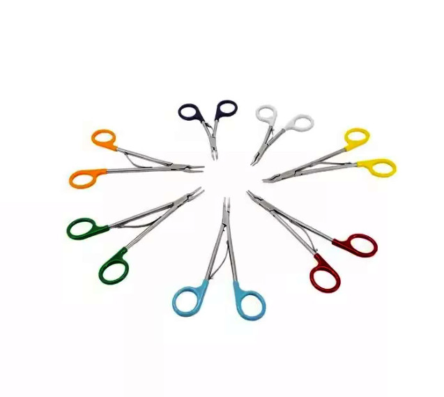 Open Surgical Ligating Clip Applicator SET OF 10 PCS Surgical Polymer Ligating