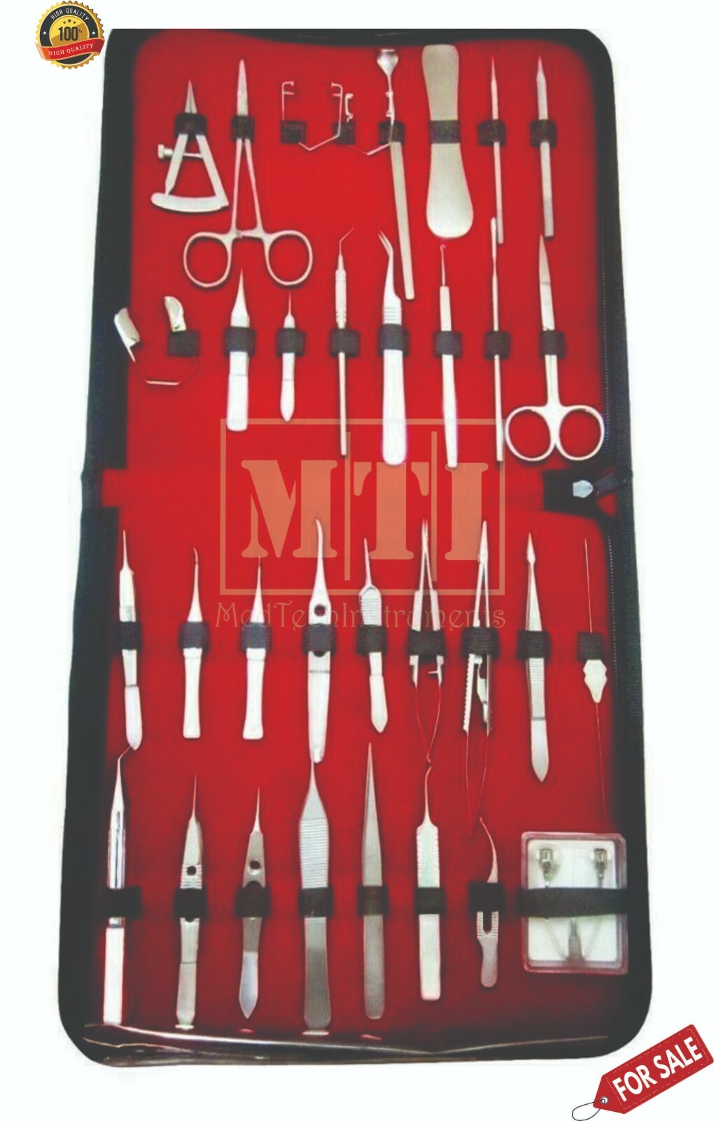 Cataract Eye Micro Surgery Medical Surgical Ophthalmic Instruments Kit 33 PCS