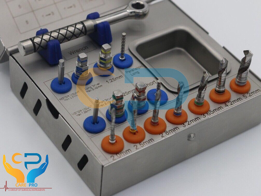 Dental Drill Kit Drills Drivers Ratchet Dental Instruments CE
