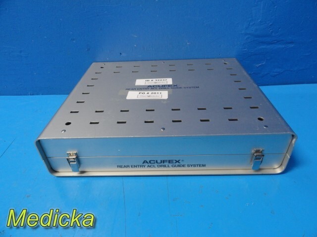 Acufex REAR ENTRY ACL Drill Guide System Tray, 13½ x 10½ x 3 ~ 32237