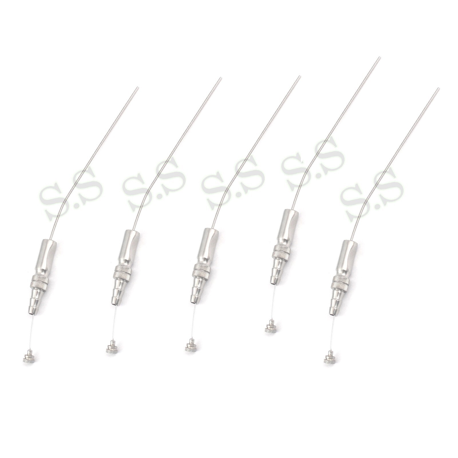 6 Pieces Frazier Suction Surgical Tube No. 5 Aspirator Surgical Instruments