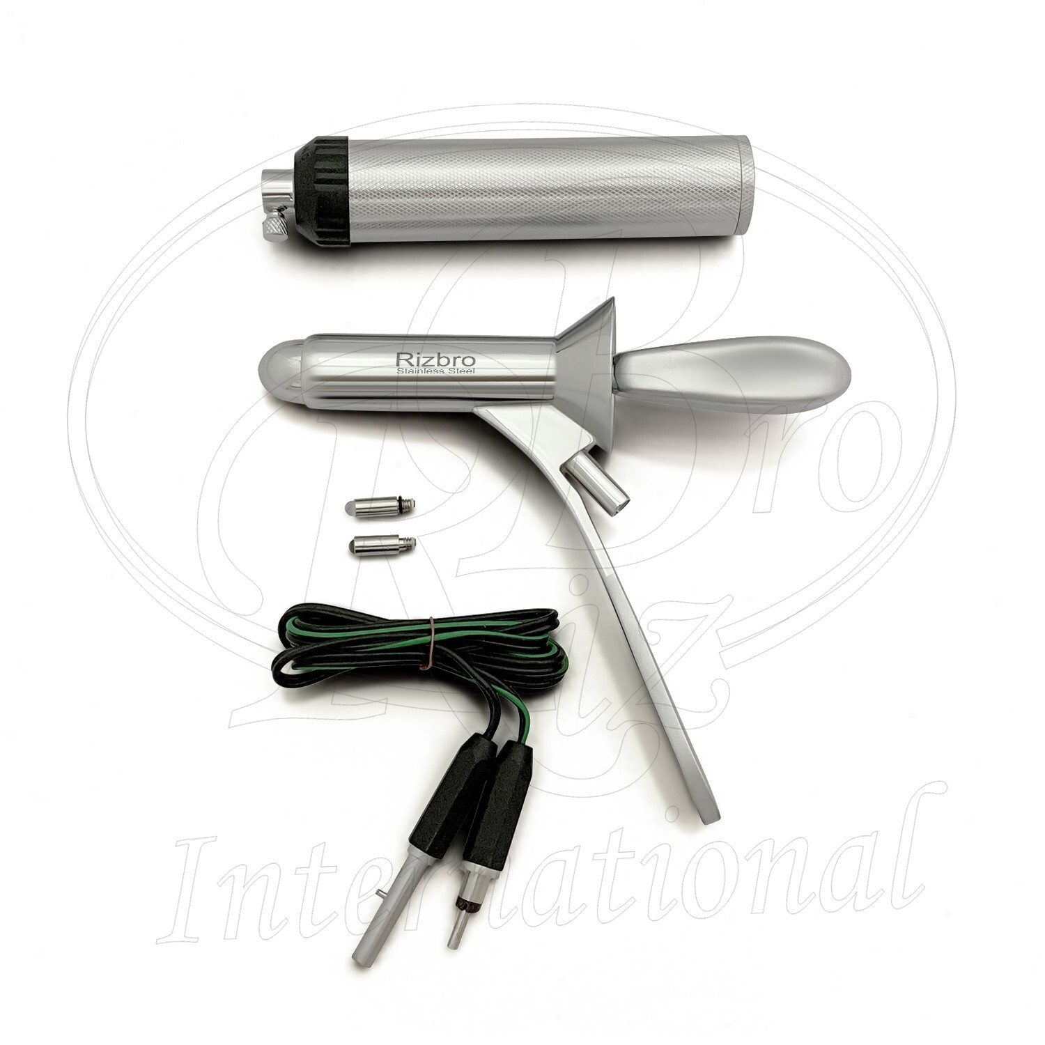 Kelly Hemorrhoid Proctoscope Anoscope with Light Source – Rectal Diagnostic Tool