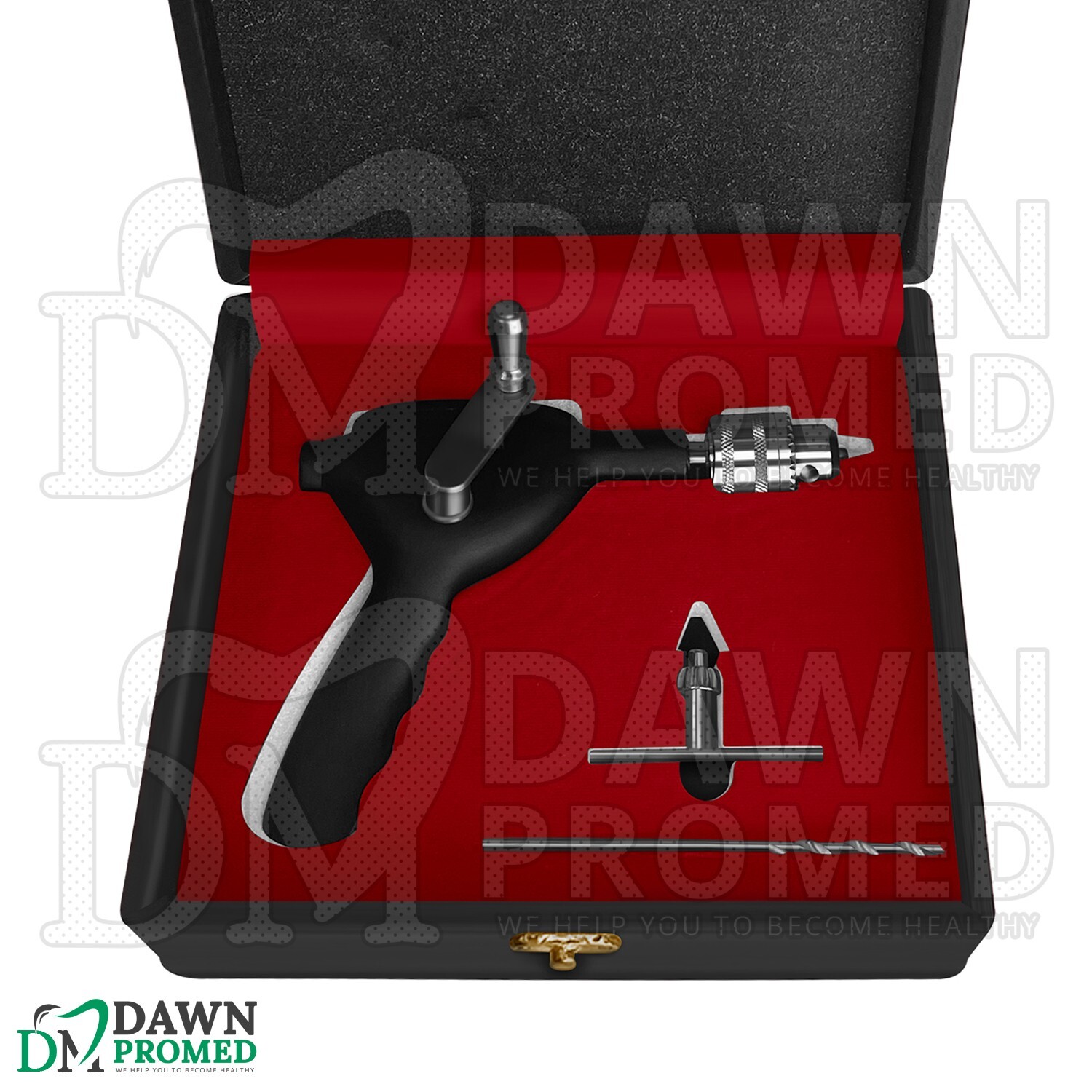 Cannulated Bone Hand Drill With Chuck Surgical Medical Orthopedic Instruments