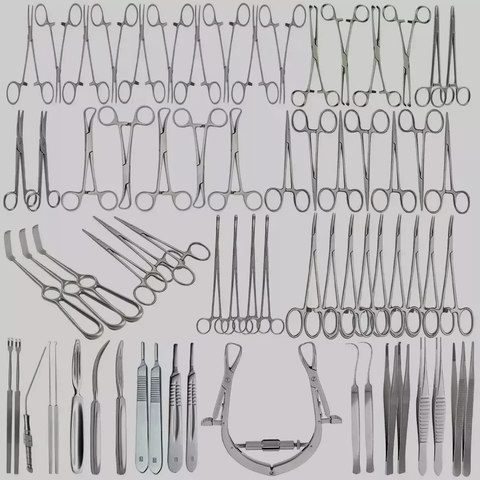 Thyroidectomy Set of 73 Pcs Thyroidectomy Surgery Set ENT Instruments