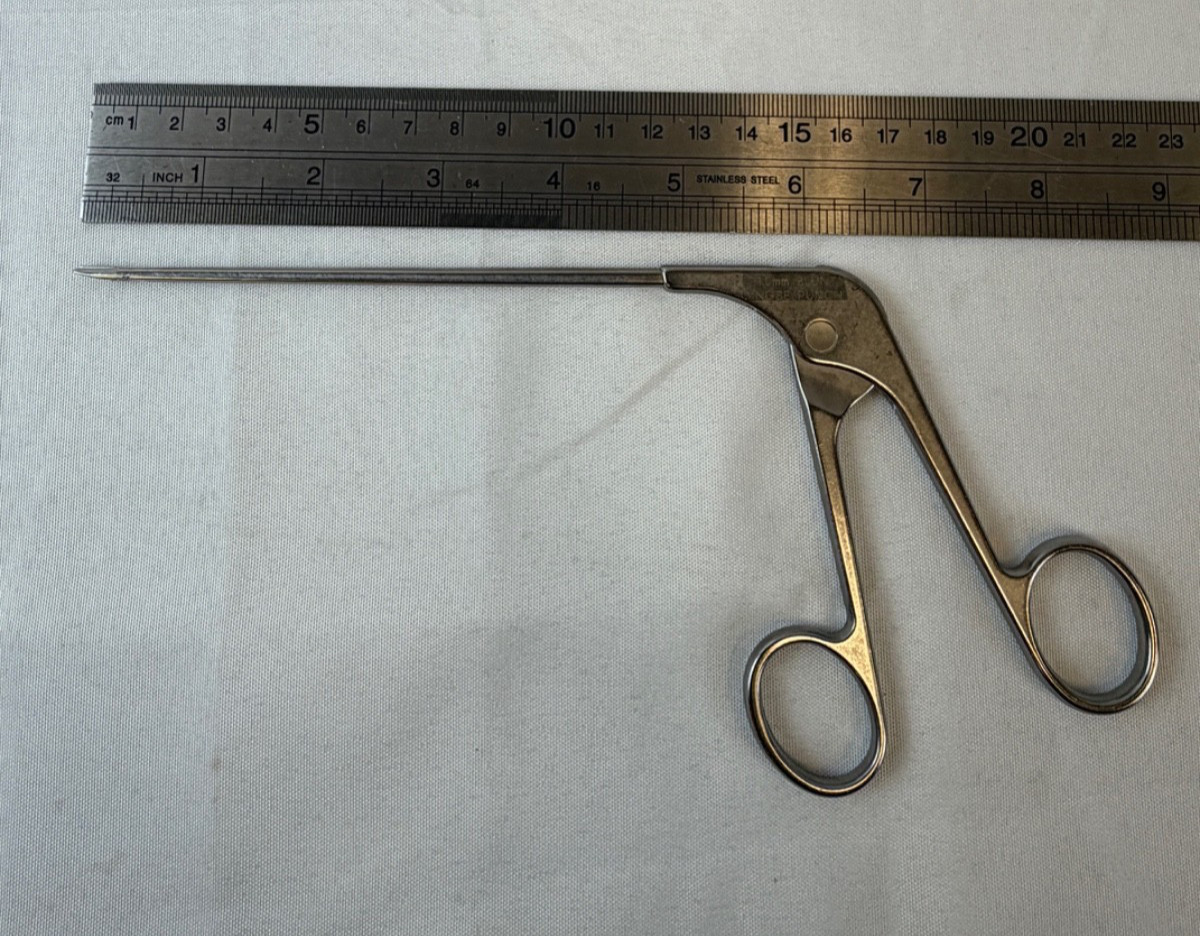 Acufex 012035 1.0mm Blunt Nose Punch Arthroscopic Basket Punch Arthroscopy Ortho