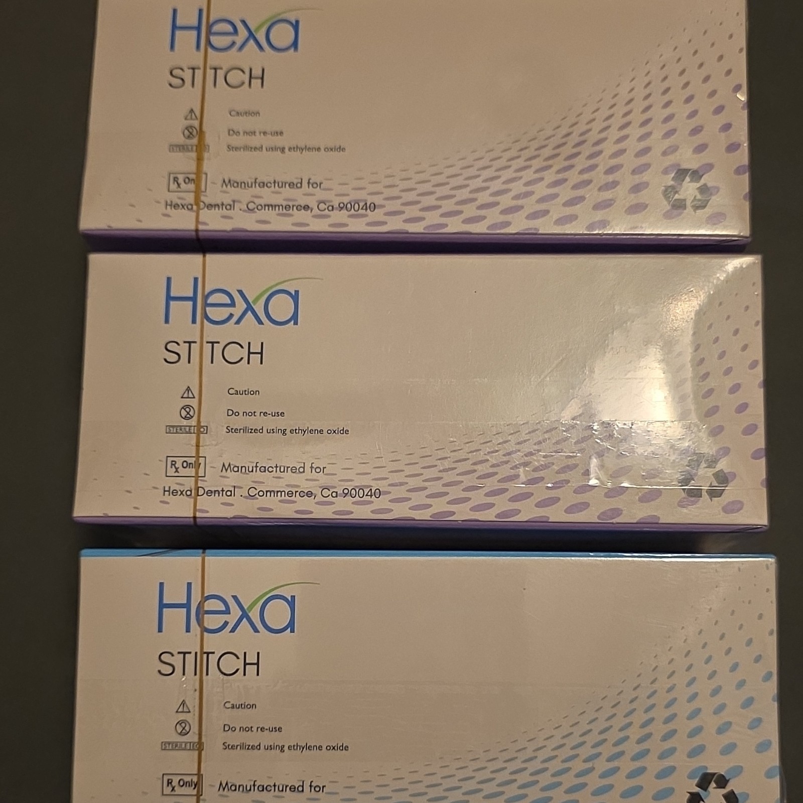 Hexa STITCH Surgical Sutures 12 Packs Dental Laboratory Surgery