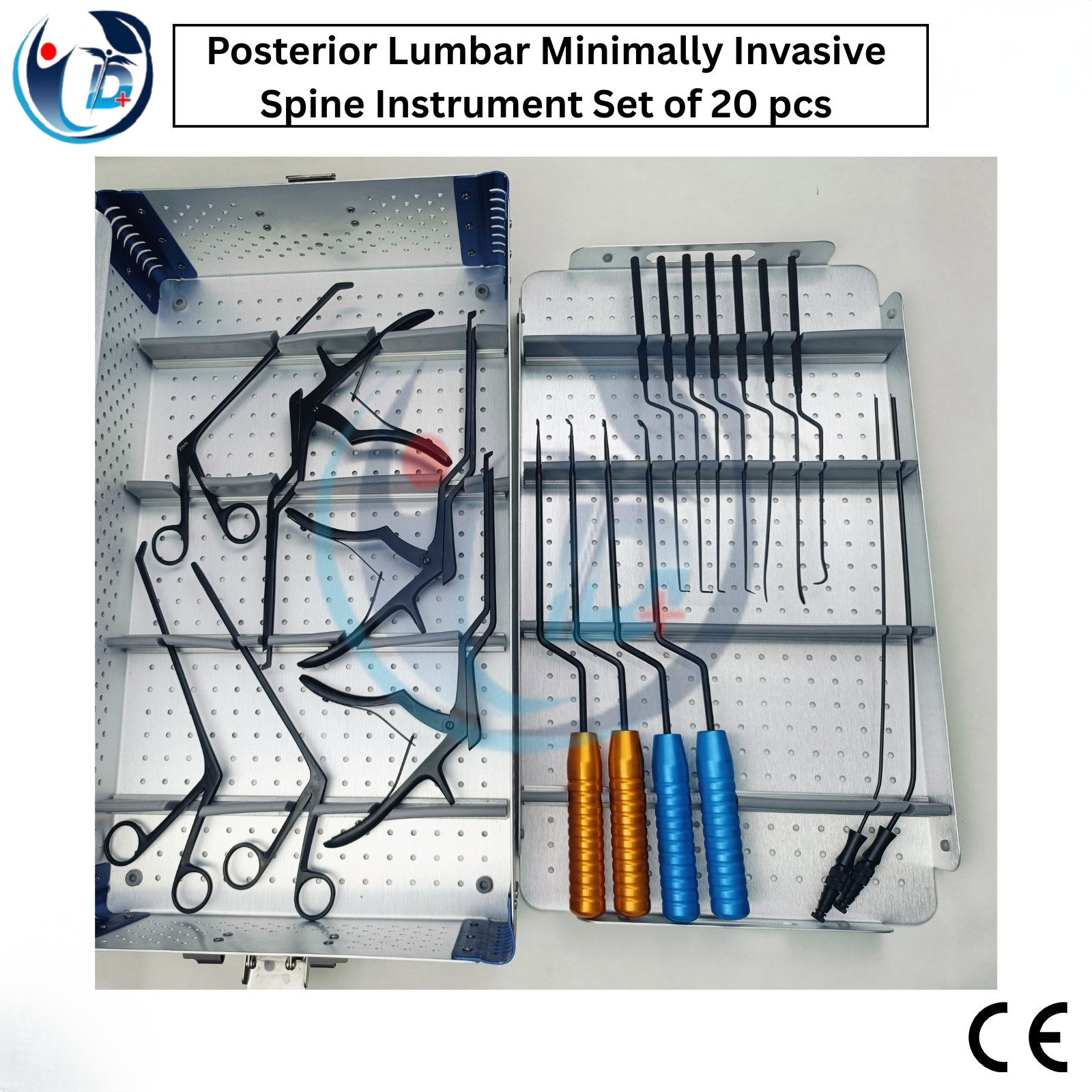Posterior Lumbar MIS Spine Instrument Set 20 Pcs w/ Box Minimally Invasive Kit