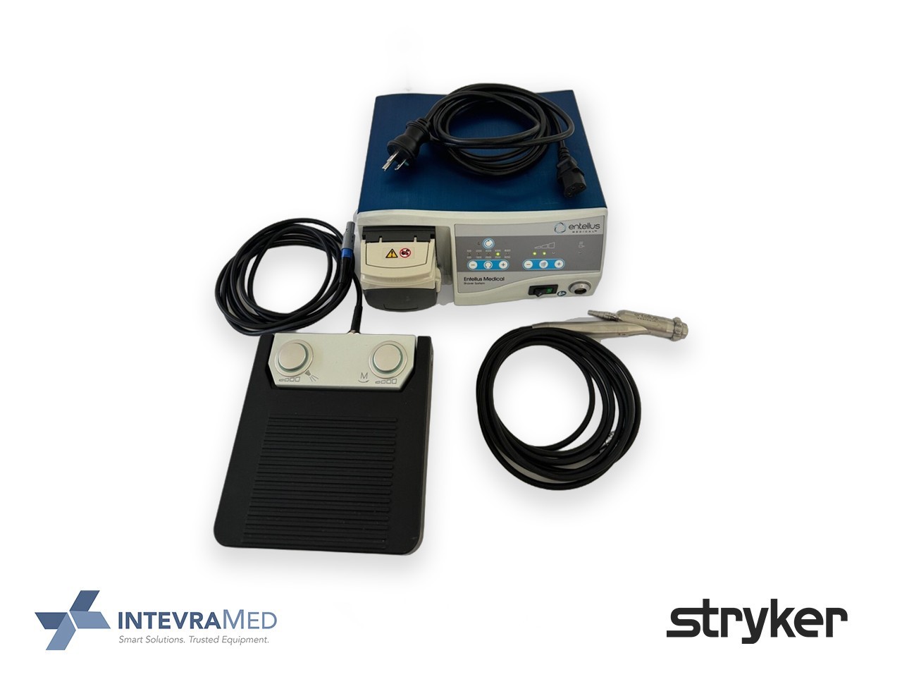Entellus ENT Microdebrider Console and Foot Pedal