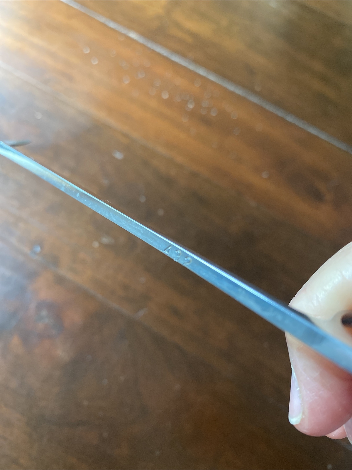 Potts Smith Scissors, 60° Angle, Mirror-Finish