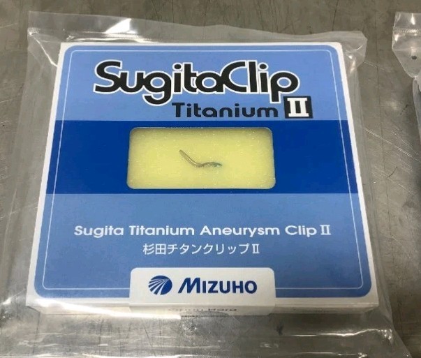 MIZUHO SUGITA CLIP Titanium II Japan New