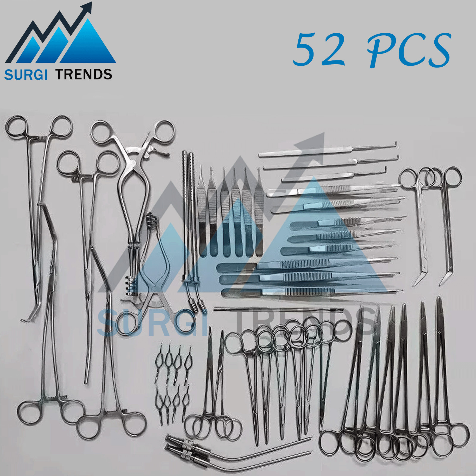 Vascular Surgery Set of 52 Pcs Surgical Instruments