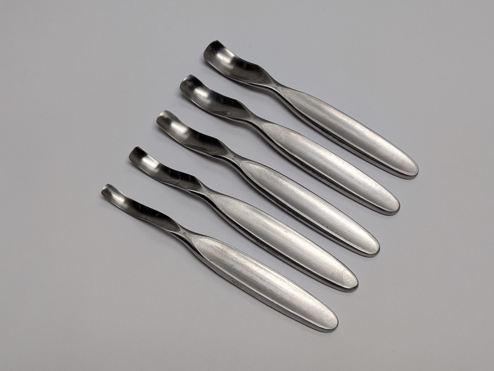 5 pcs. MILTEX Mc Glamry Elevator 40-2854 40-2853 40-2852 40-2851 40-2850 USED