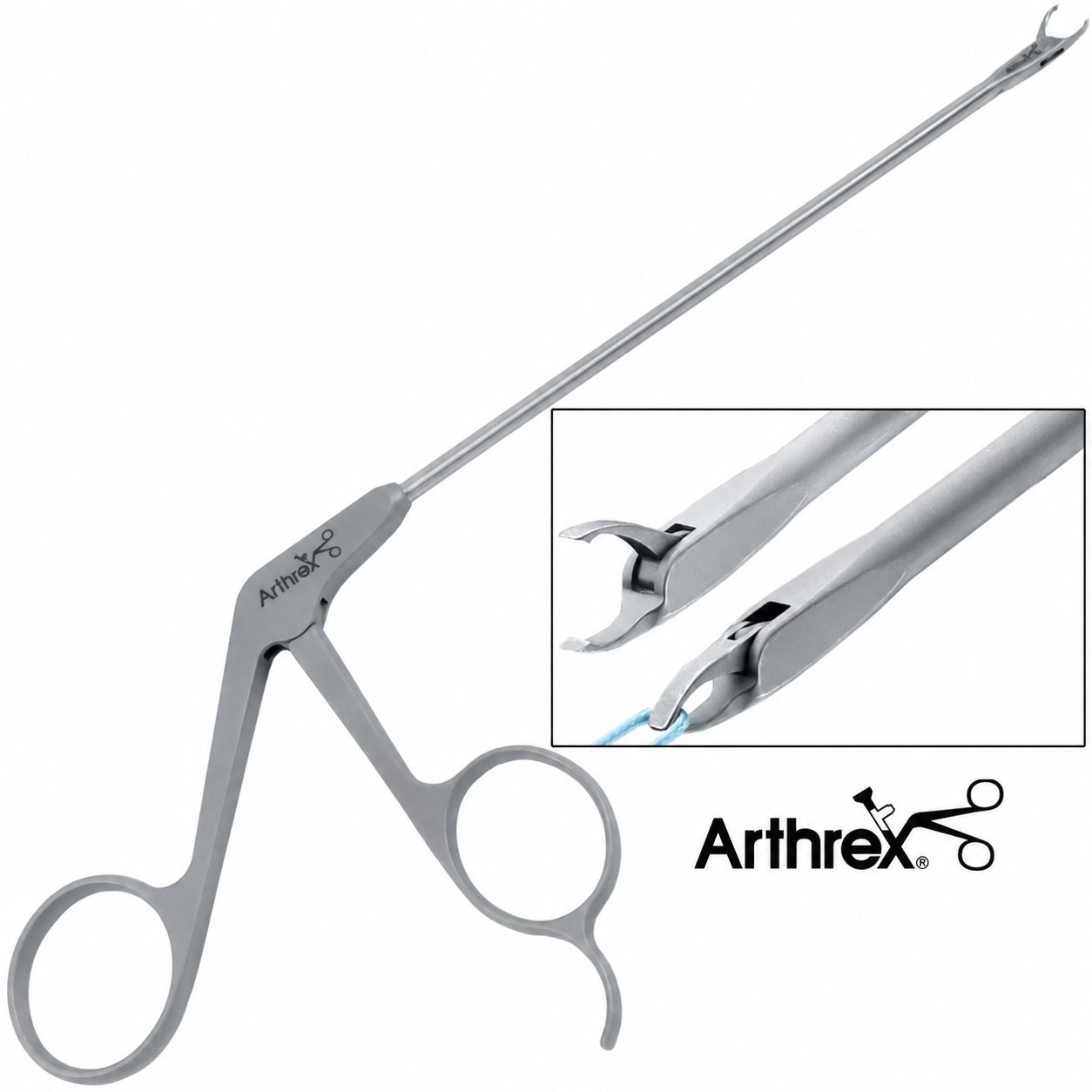 Arthrex AR-12540 Suture Retriever, 3.4mm, Straight Shaft German Quality BOX OPEN