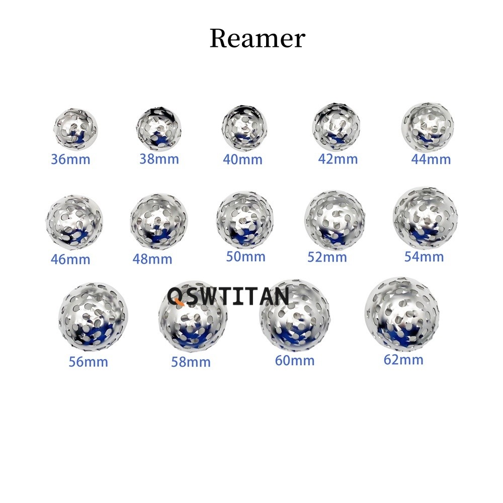 Orthopedic acetabular shaft reamer for Femoral Head Prosthesis Instruments