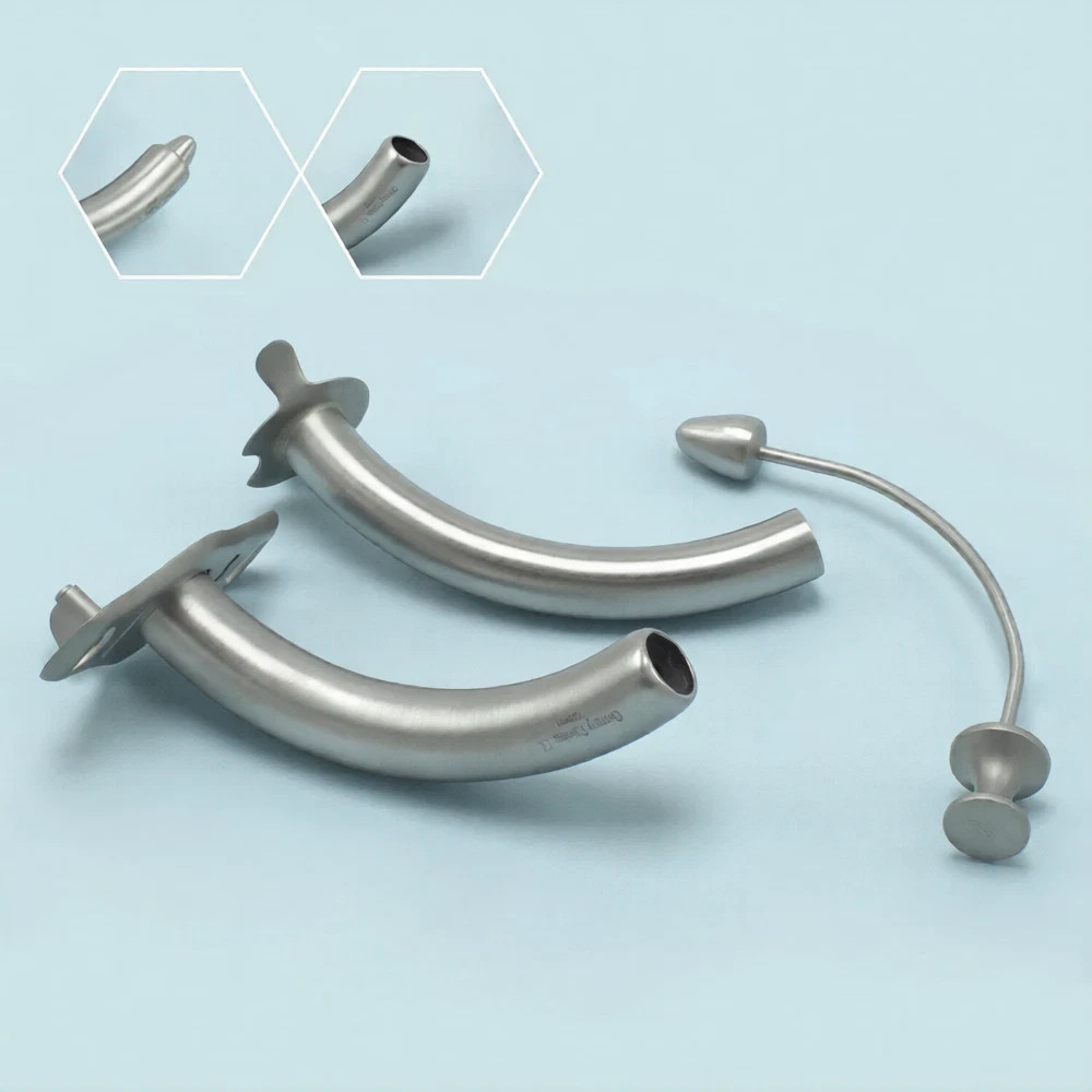 OR Grade Jackson Tracheostomy Tracheal Tube 12mm Stainless Steel ENT Instrument
