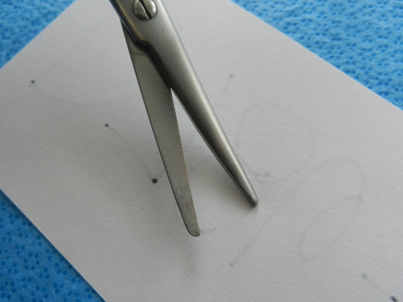 D7867 V. Mueller Curved Vital Mayo Round Blade Scissors 17.1cm Long SU1814-002