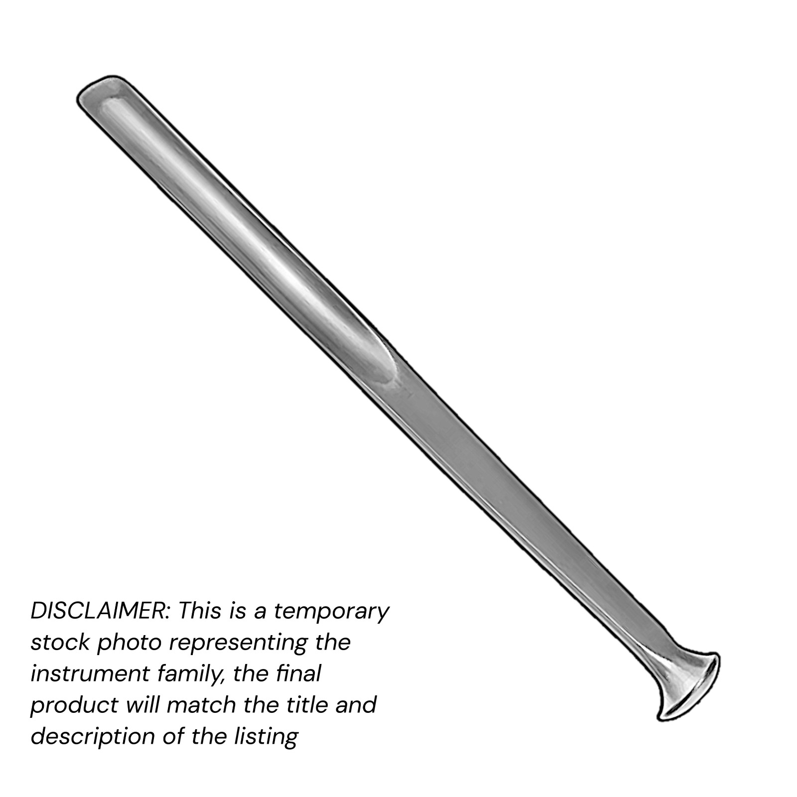 2 pcs U.S. Army Pattern Gouge 6.5″ 12 mm Straight Tip Stainless Volaris Economy