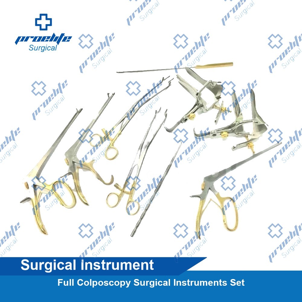 Full Colposcopy Instrument Set Surgical instruments