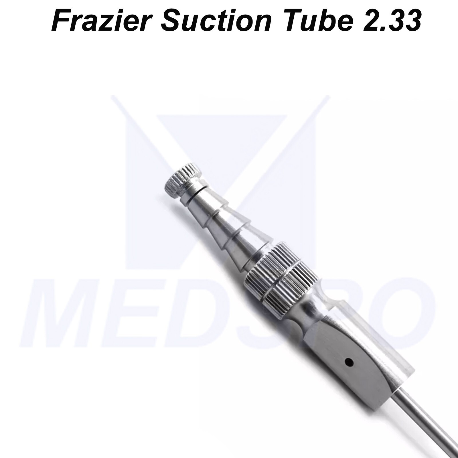 Dental Frazier Suction Tube 2.33mm Surgical ENT Instruments Dentist Lab Tools