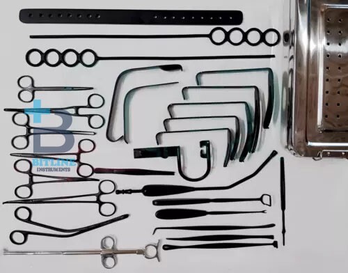 Tonsillectomy and Adenoidectomy Instruments Set 30Pcs