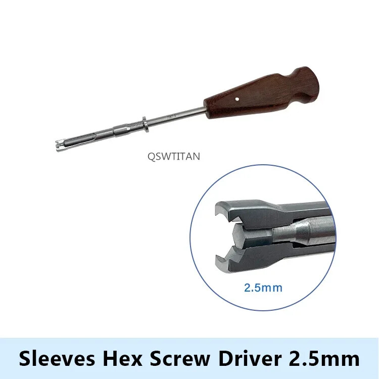 Sleeves Hex Screw Driver 1PC Veterinary Orthopedics Surgical Instruments