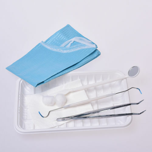 Dental Disposable Sterilized Examination Professional Tool Kit Instrument 1 Kit