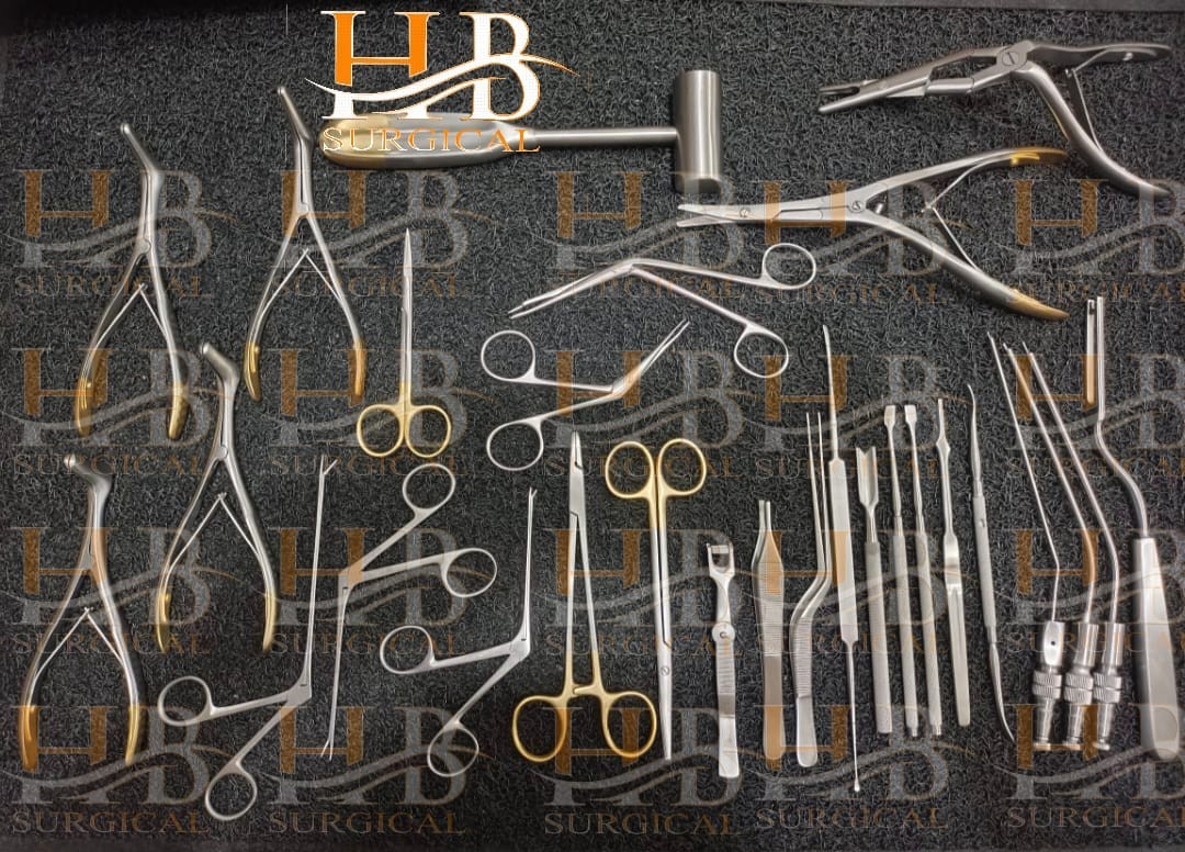Septoplasty Instruments Set of 28 Pcs Nasal Surgery Tools Set German Quality