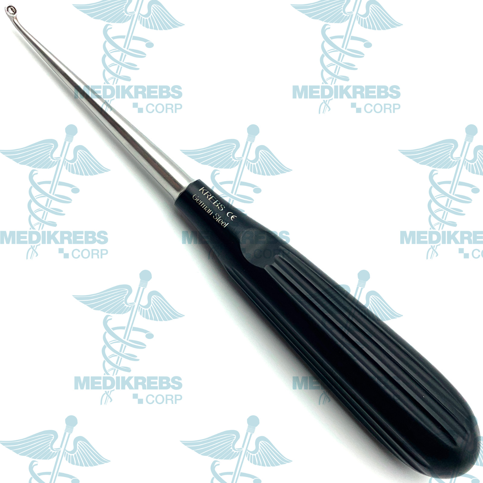 Spratt Brun Bone Curette Bundle Curved 17 cm – Fig. 0-0000 (Set of 4) OR Grade