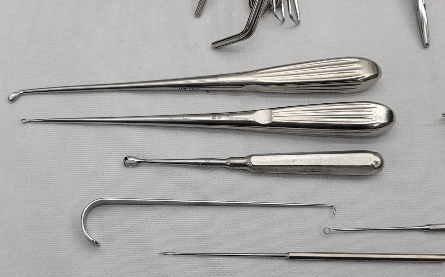Bulk 62-Piece Jarit & Aesculap General Surgery Instruments