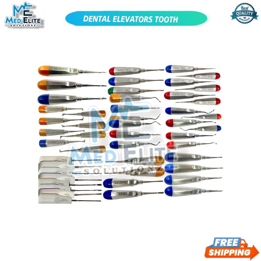 Dental Elevators Tooth Extraction Luxating Root Tip Cryer Implant Dental German