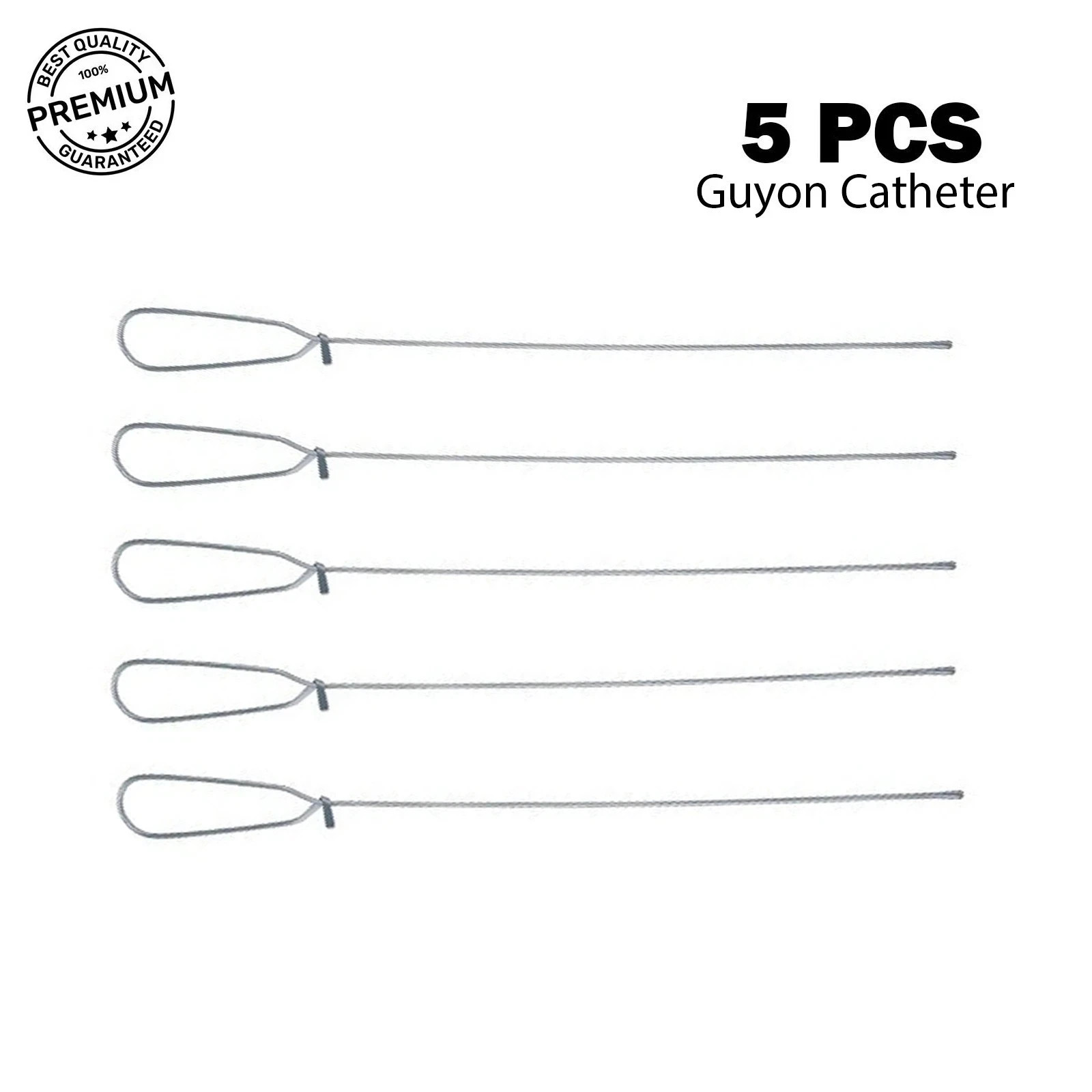 Guyon Catheter Guide 2mm Straight 37cm 14 1/2″ surgical instrument