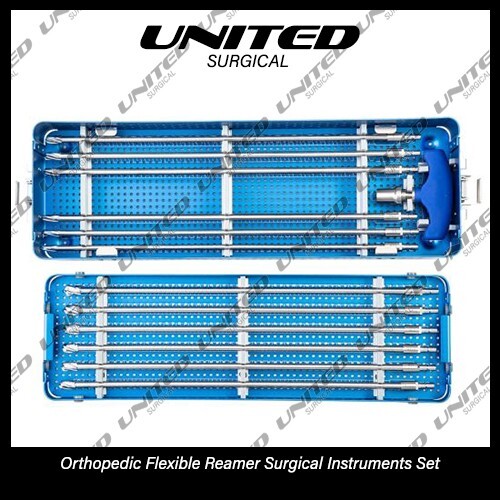 Orthopedic Flexible Reamer Surgical Instruments Set
