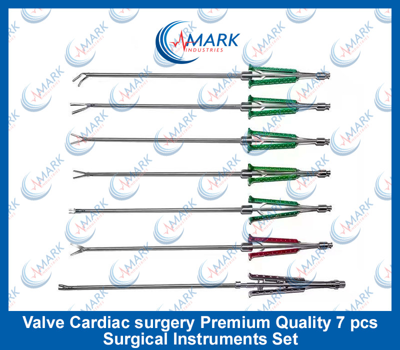 Valve Cardiac surgery Premium Quality 7 pcs Surgical Instruments Set