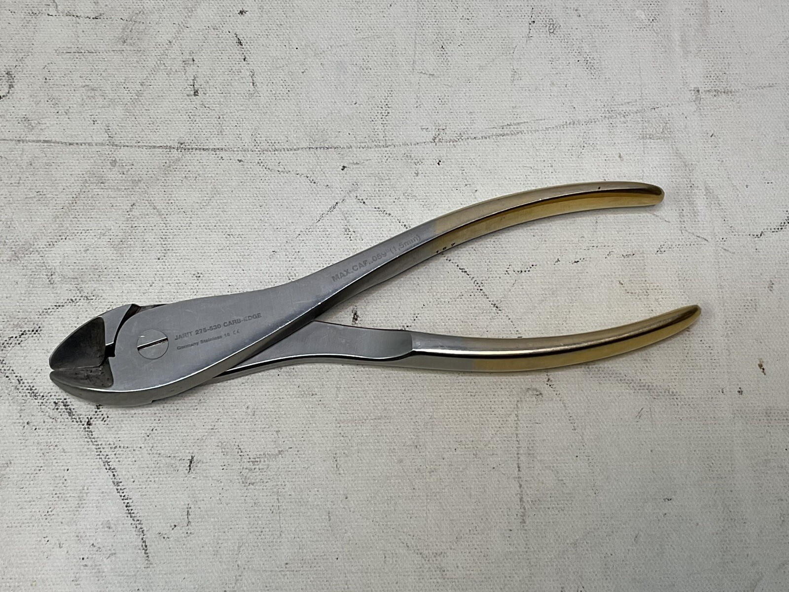 JARIT 275-530 Orthopedic Side Cutting CARB-EDGE Wire Cutter 7-1/4″