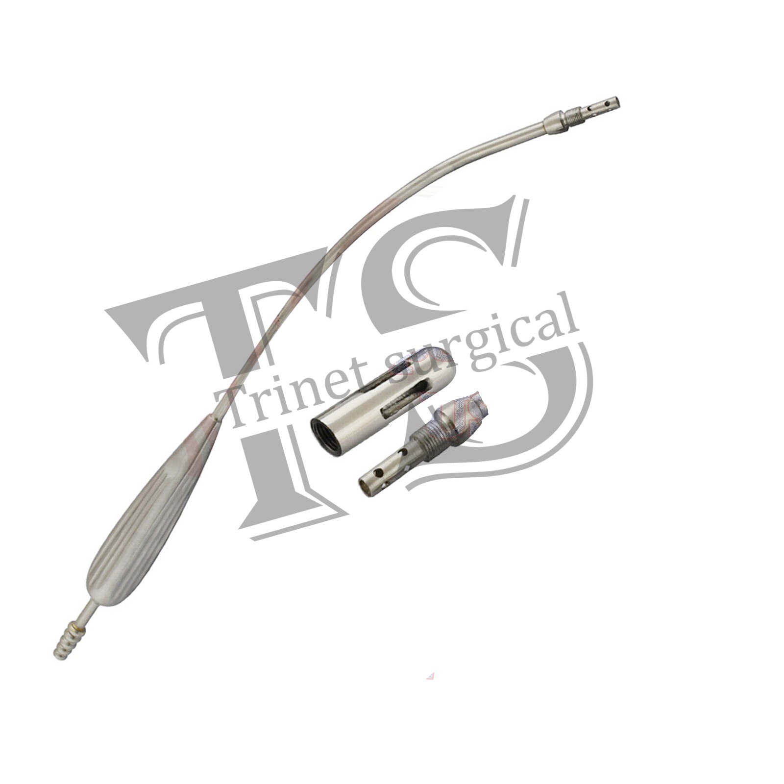 Debakey Cardiac Sucker Suction Tube Cardiovascular Surgical Instruemnts