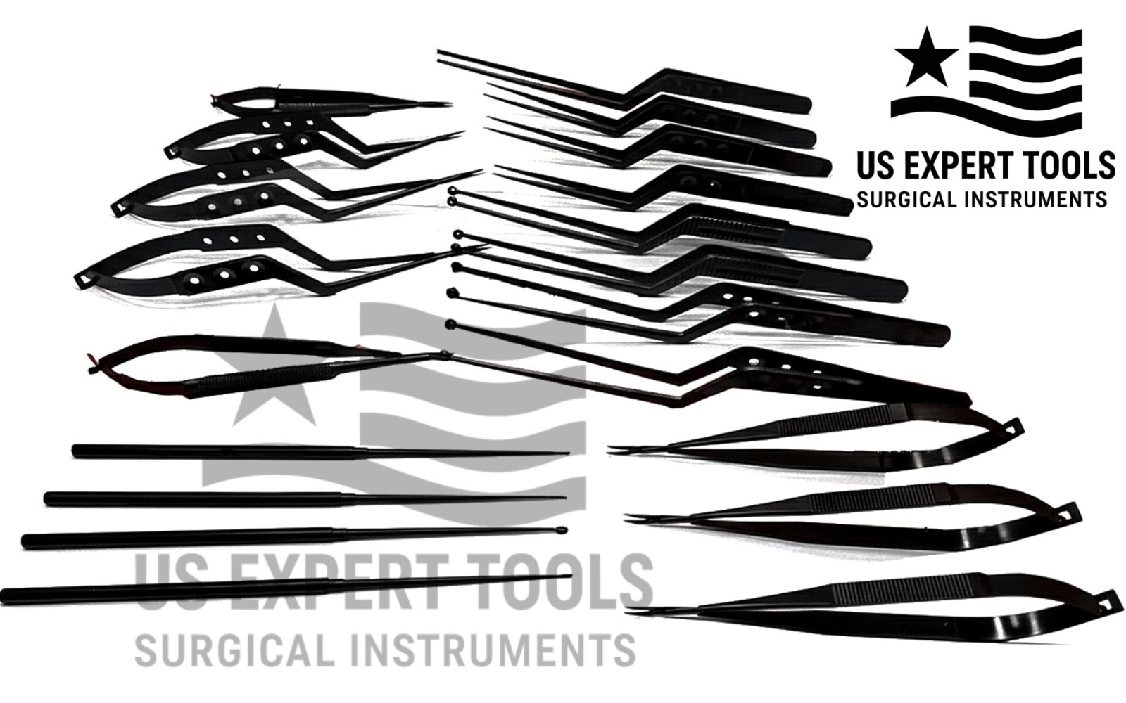 Kamiyama Micro neuro surgery instruments set 20pcs surgical instruments