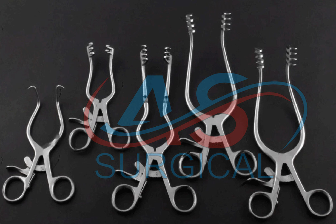 Laminectomy Retractors 5 PCs Set Spine Orthopedic instruments
