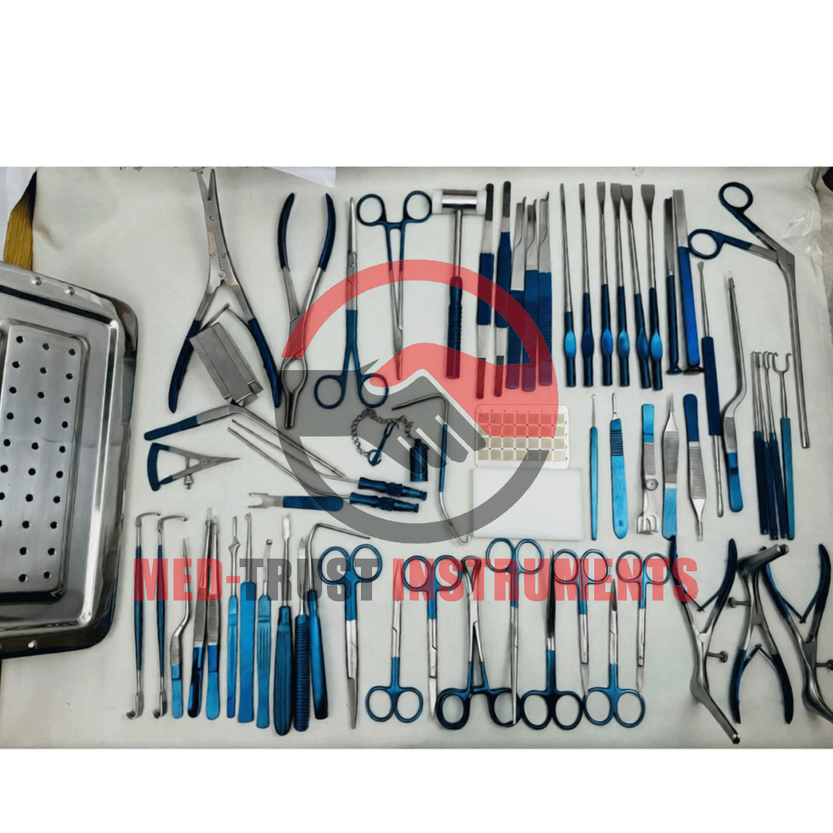 Rhinoplasty Instrument Set Titanium Coated Nose Surgery Premium Quality – Box