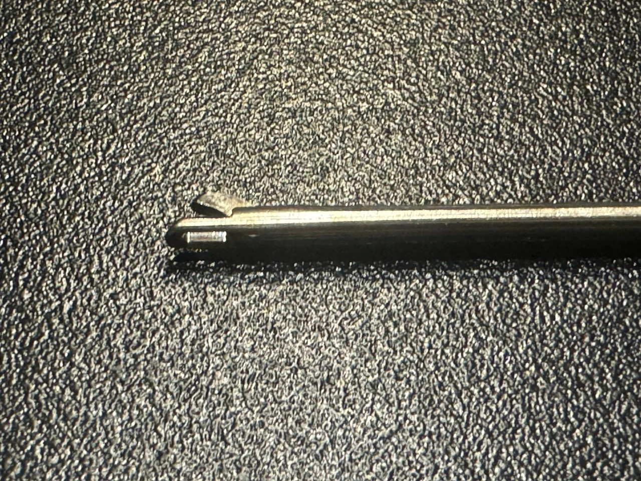 Stryker 242-030-100 Arthroscopic Scoop Jaw Punch – 3.4mm x 125mm Straight Shaft