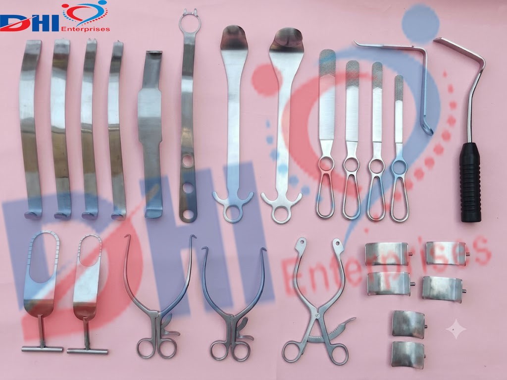 Extended Shoulder Retractor Surgery 25Pcs Set Arthroplasty Orthopedic Instrument