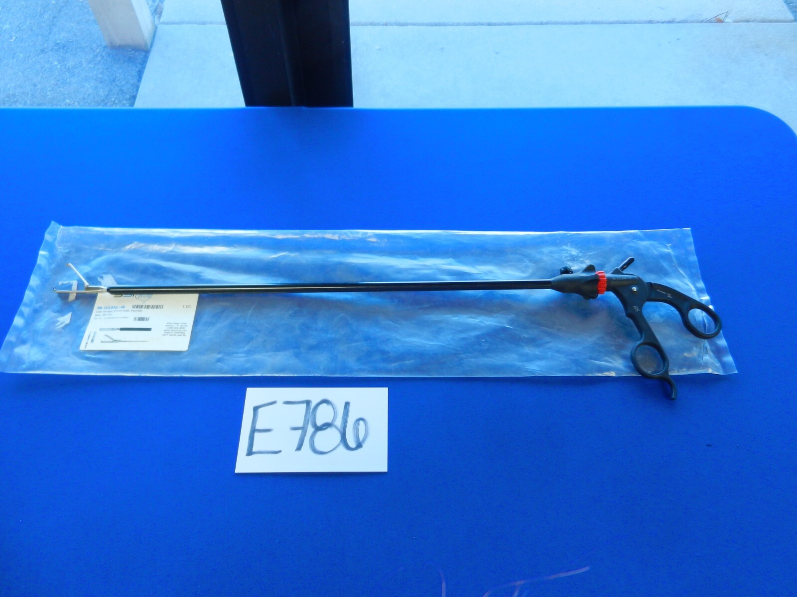E786 **NEW* Symmetry Claw Forceps 10mm x 450mm 96-1015NL-45