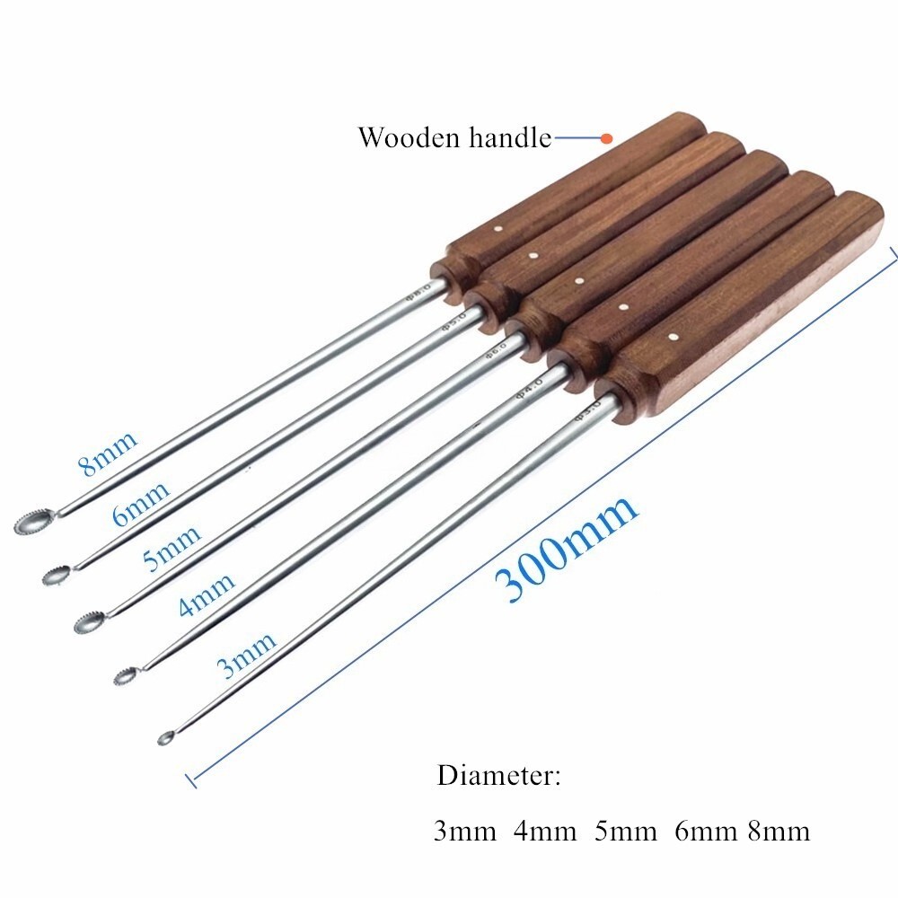 Orthopedics Bone Curette Bone Spoon with teeth Orthopedics surgical Instruments