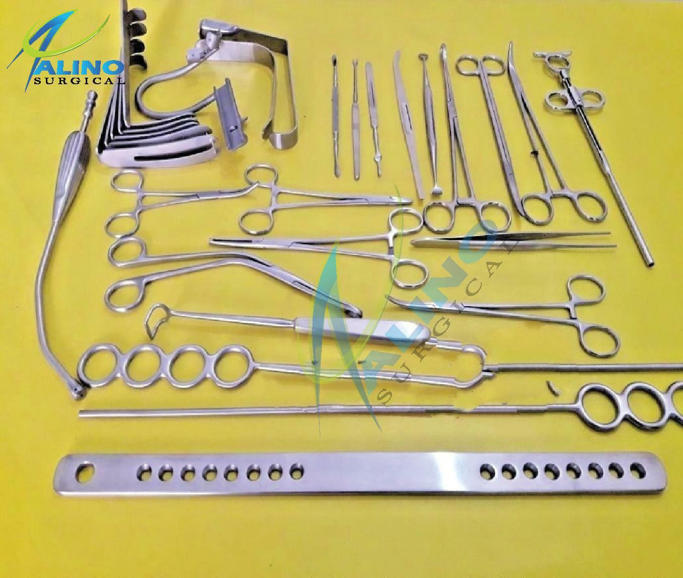 Tonsillectomy Set of 27 pcs Surgical Instruments – Best Quality Stainless Steel