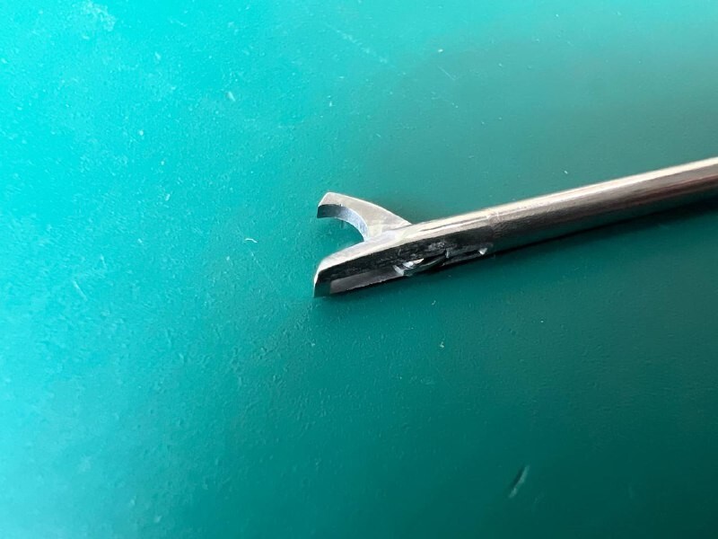 Shutt Concept 2.1039 Square Trimmer Forceps (SST) Blunt Tip, Straight