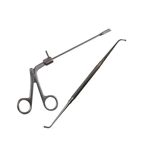 Maxillary Seeker And Rotatable Back-Biting Endoscopic Sinus ENT Fess Instruments