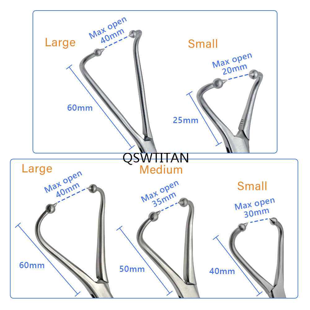 orthopedic Locking Forceps Reduction Forceps with Ball Tip Plate Holding Pliers