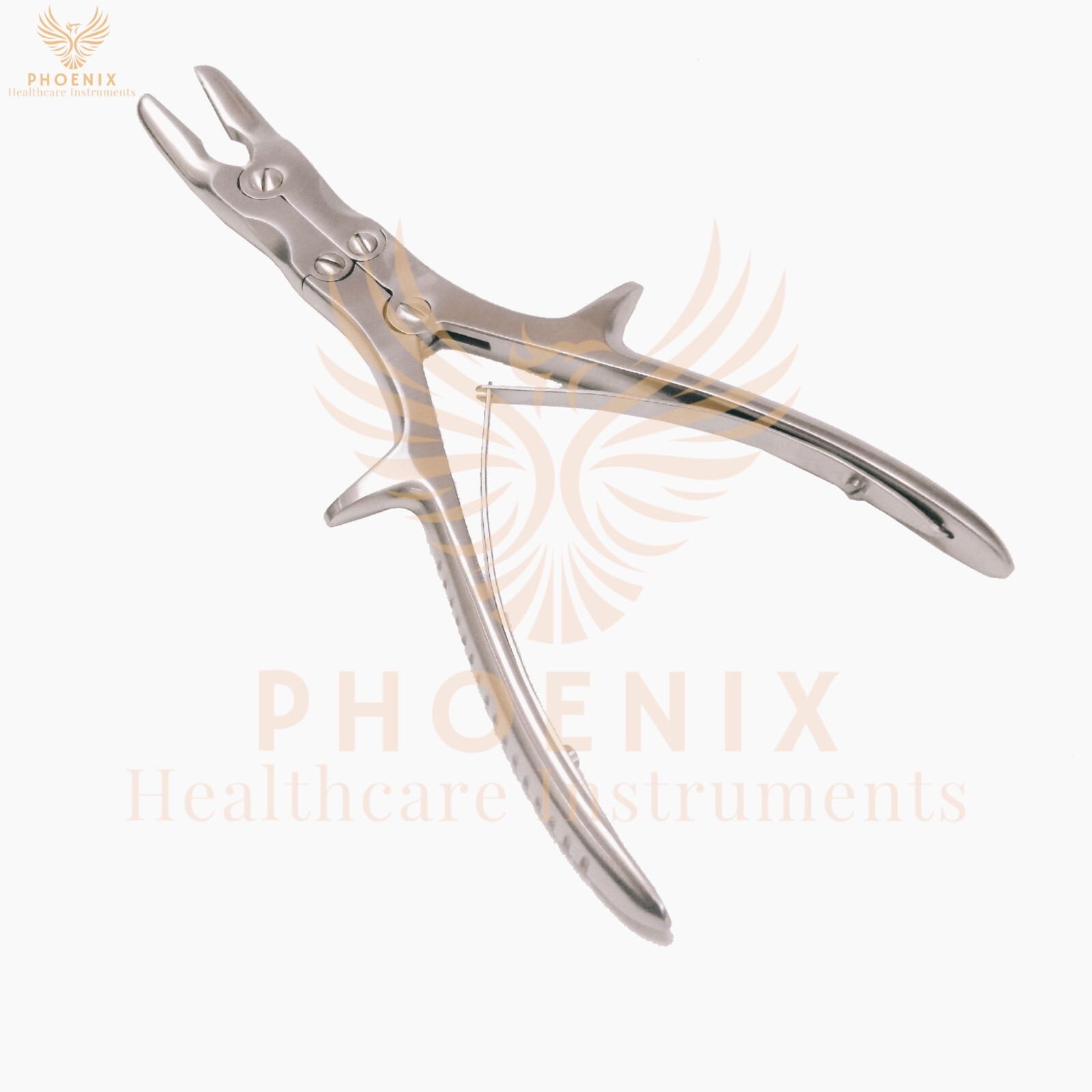 Stille Luer Bone Rongeur 23cm Curved Orthopedic Instruments-PHI-023
