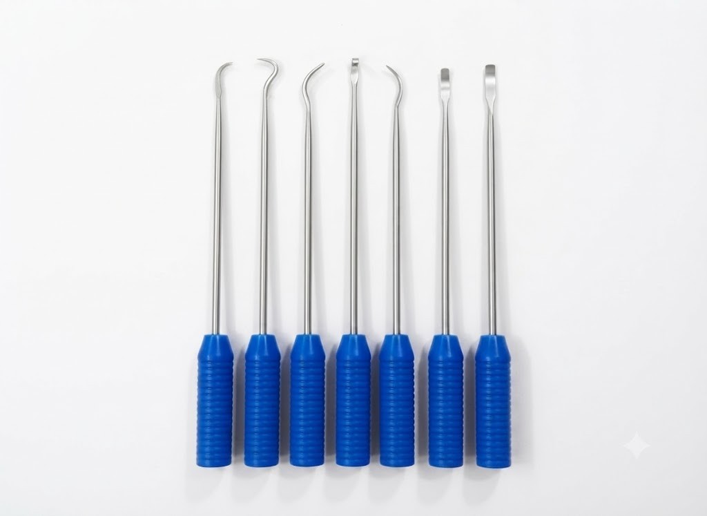 Cement Retractor Hip Surgery Set of 8 Pcs Orthopedic Instrument
