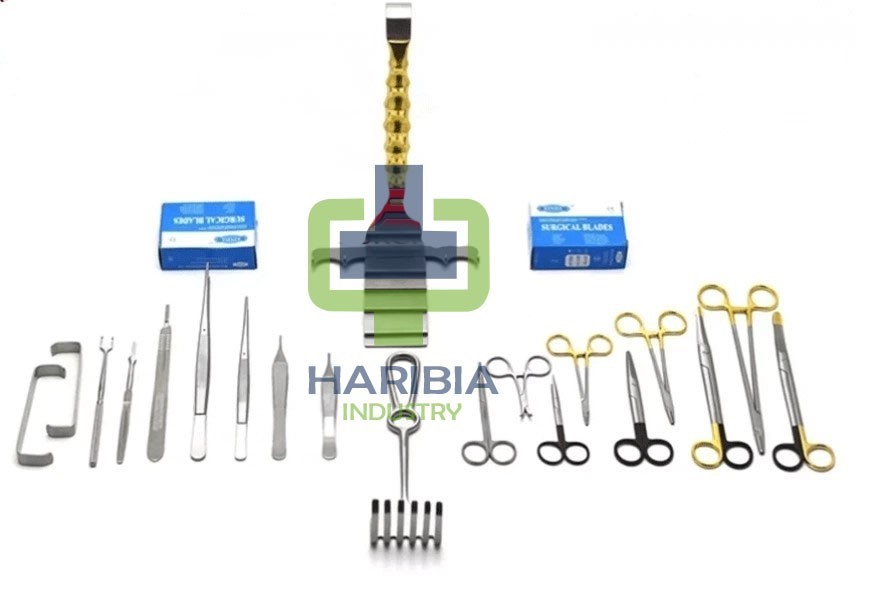 Abdominoplasty Tummy Tuck Surgery Set Of 19 Pcs Plastic Surgery Instruments