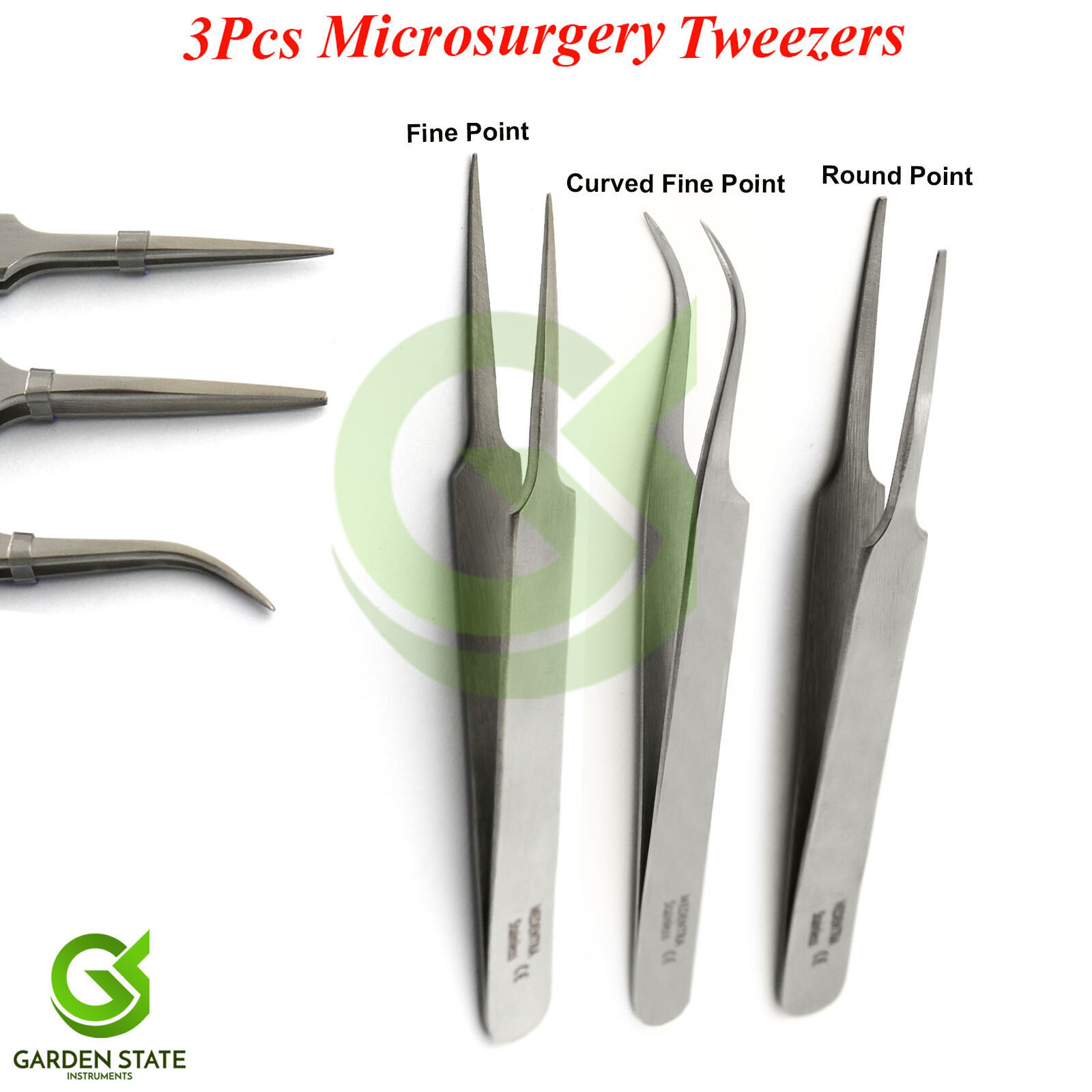 Basic Hand Surgery Tray Set Micro Dissection Scissors Forceps Clamp Tweezers